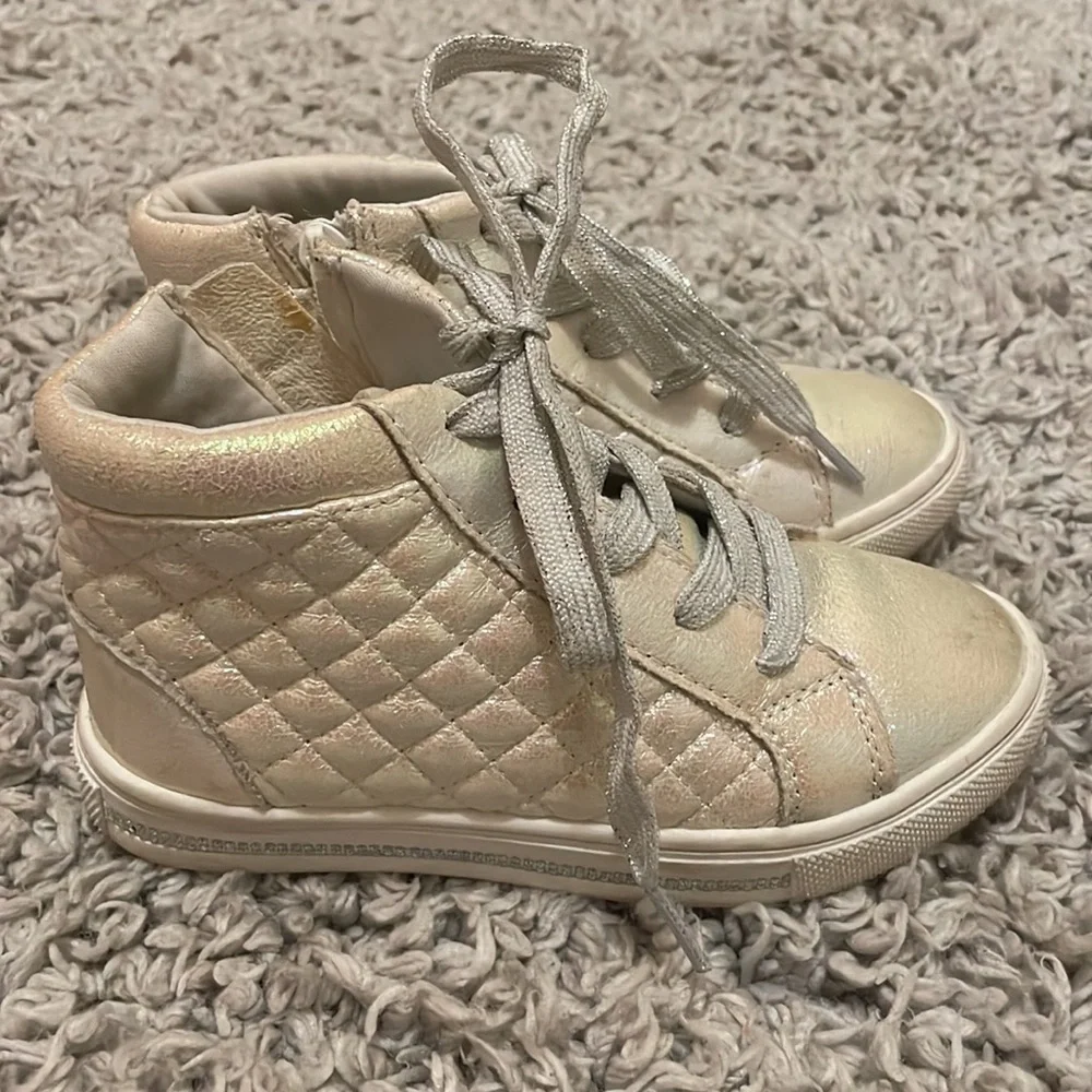 Justice High Top Sneakers, Size 12